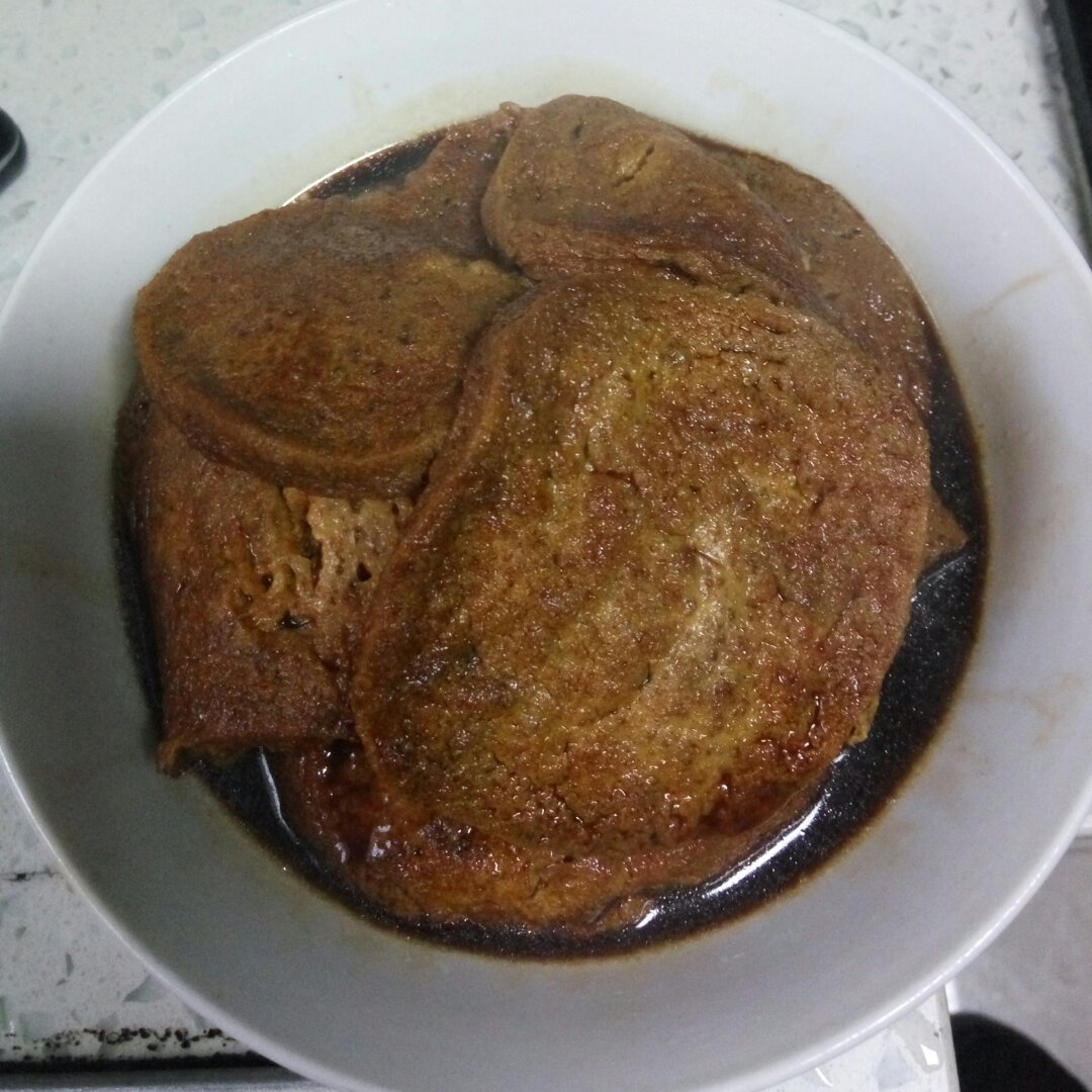 冷热可食的年菜---红烧素鸡甚于食肉!（素鸡鲜嫩多汁有诀窍）