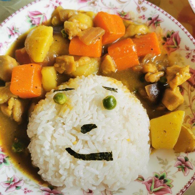 咖喱鸡肉饭