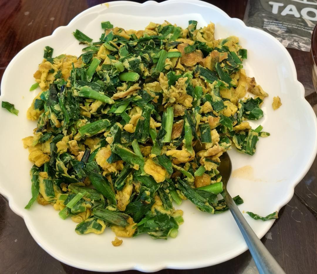 韭菜炒鸡蛋