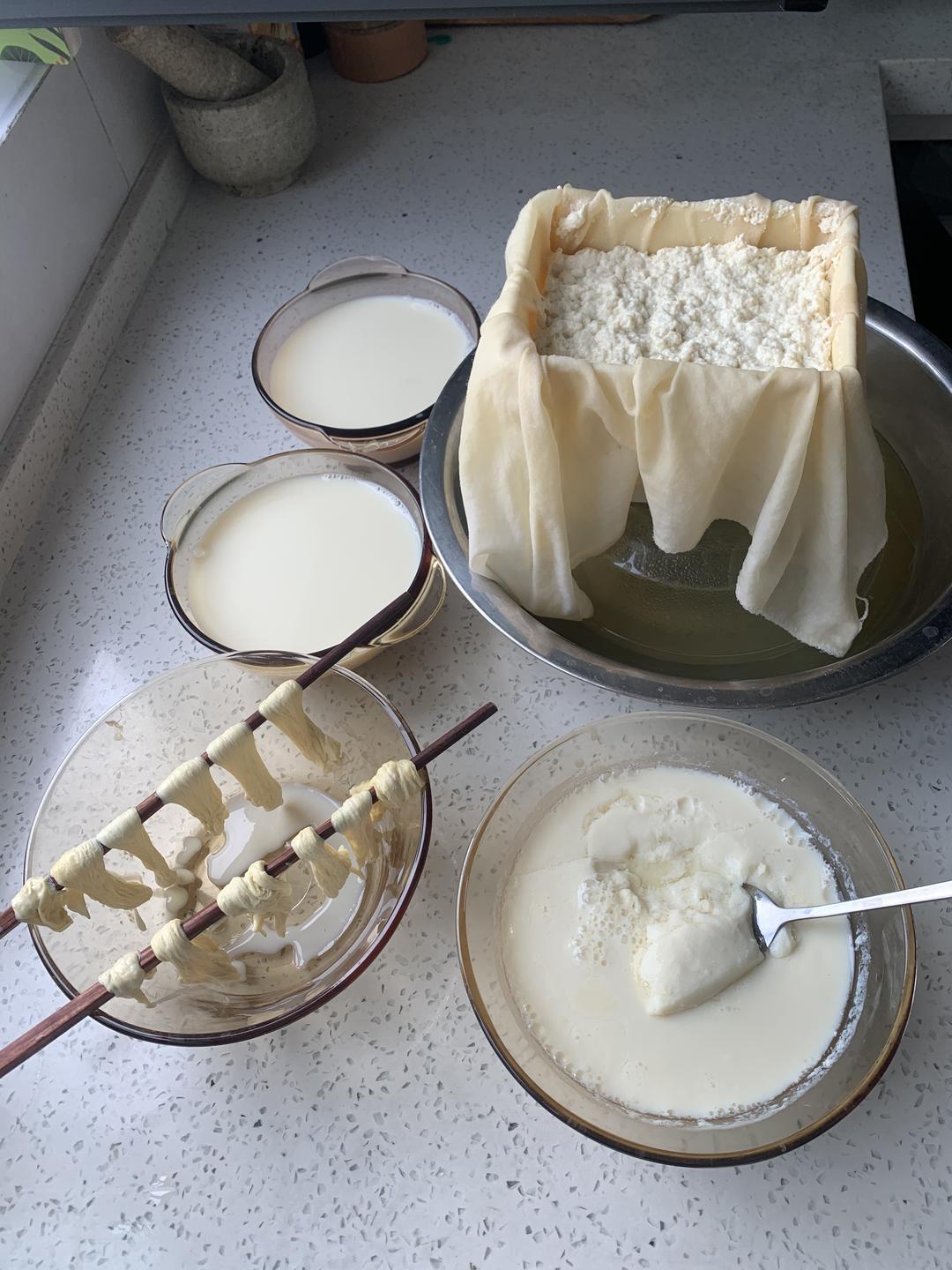 纯奶手撕吐司的做法 步骤1