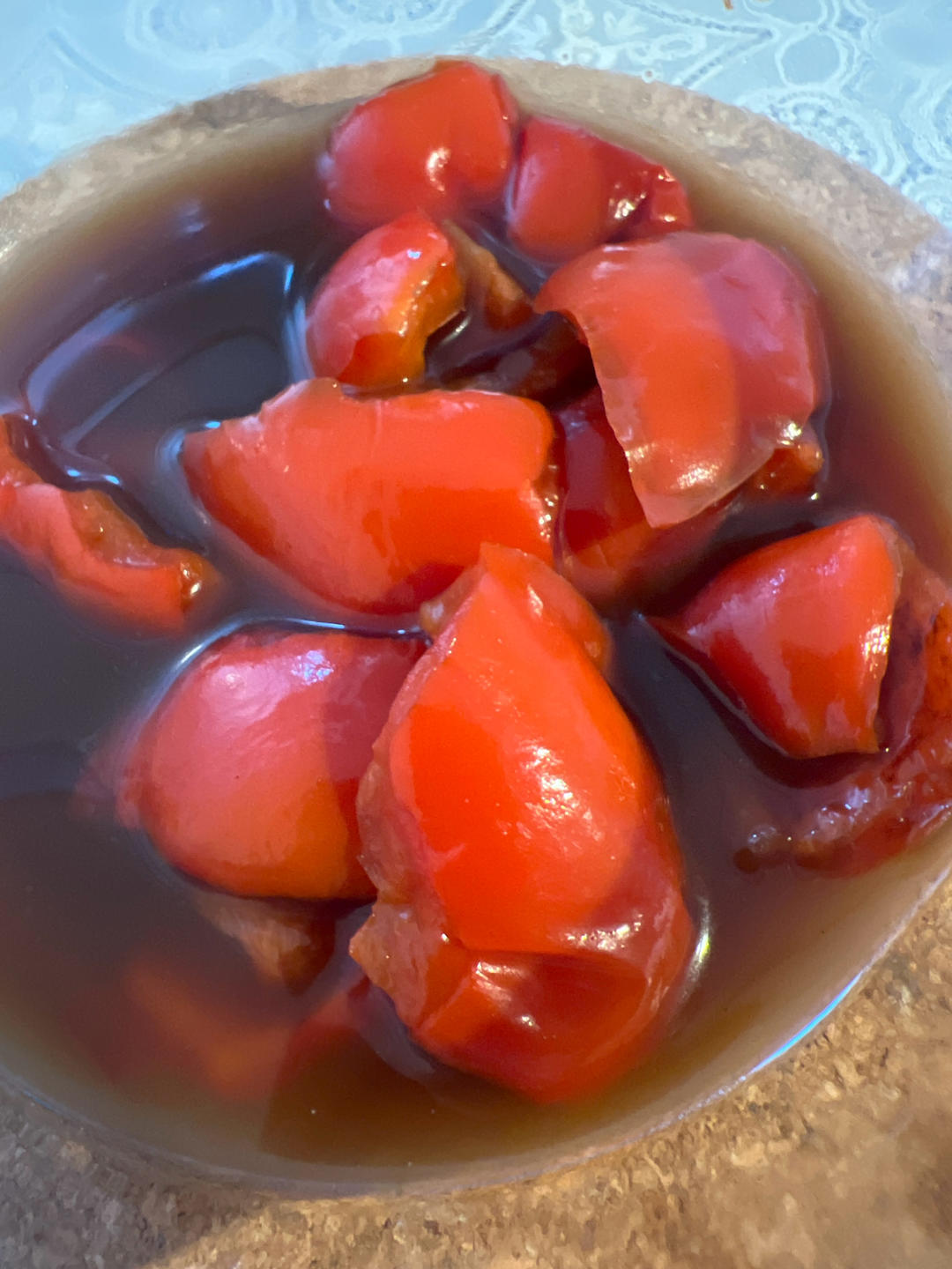 无敌好吃的腌彩椒