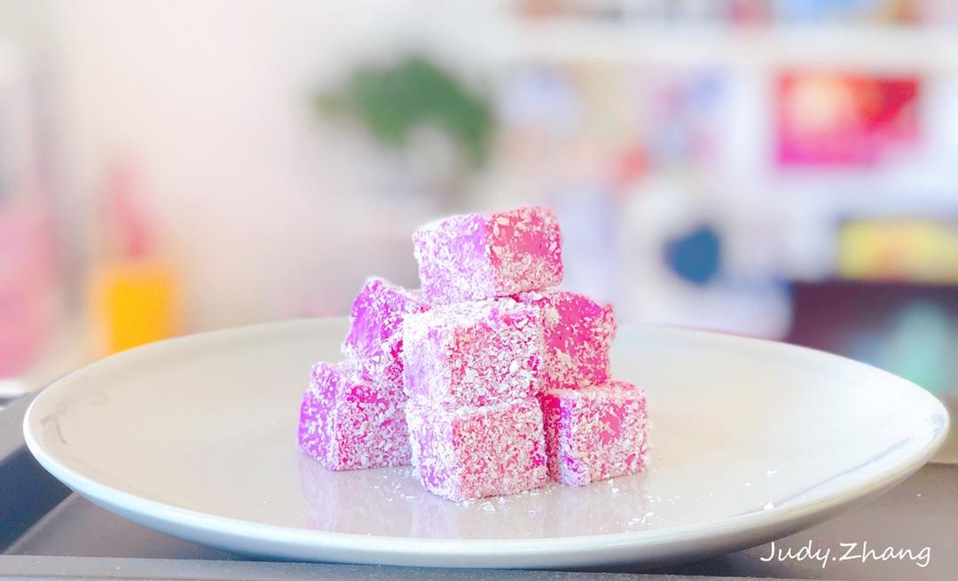 少女心爆棚的火龙果牛奶小方