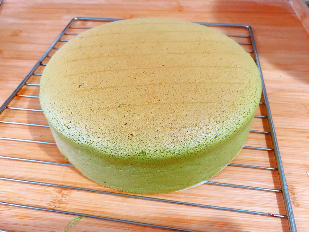 🍵清新治愈抹茶戚风——不容易消泡的秘密