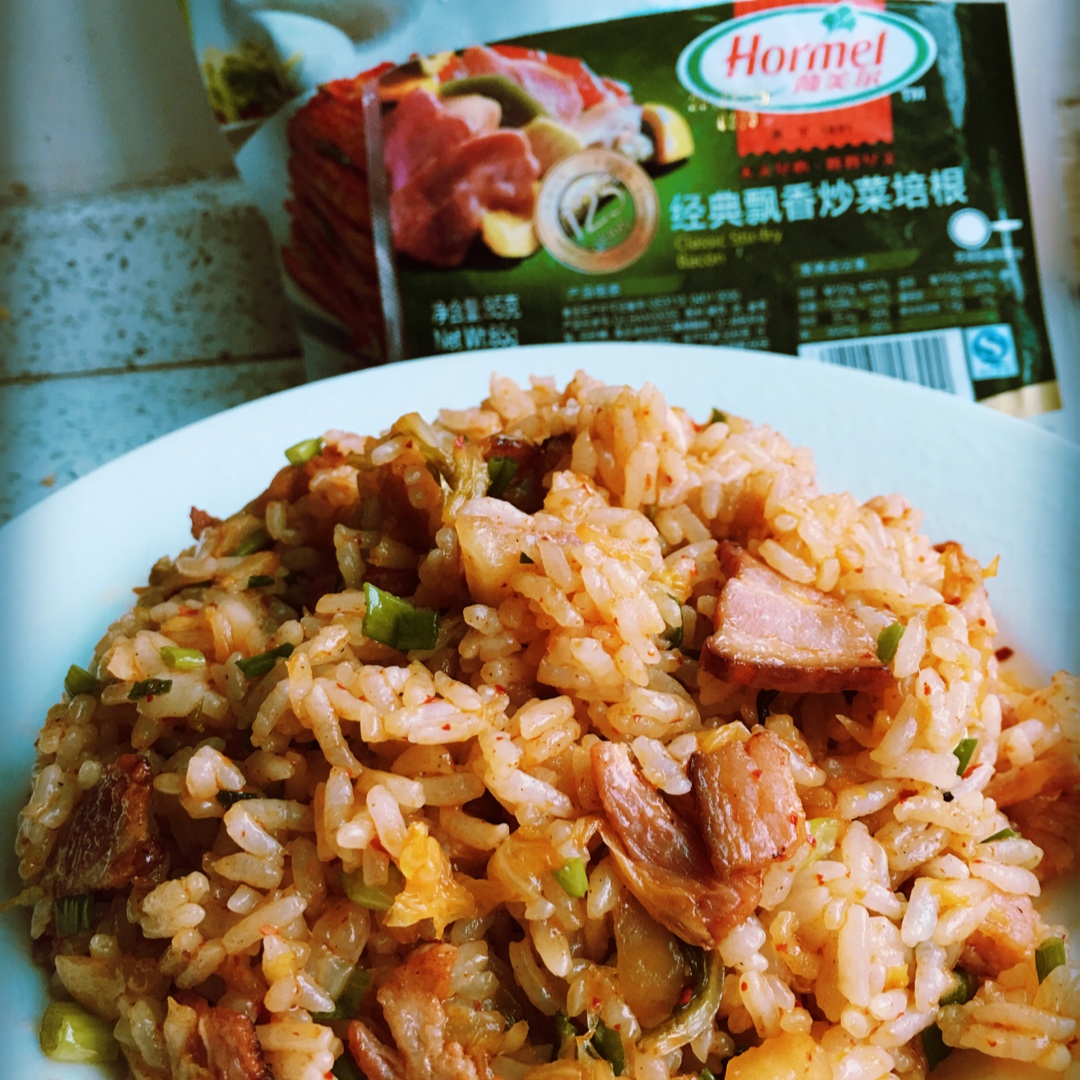 泡菜火腿炒饭——简单淳朴的美味