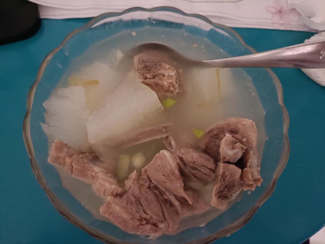 冬瓜排骨汤，夏天的味道