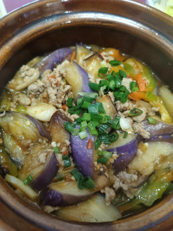 肉末茄子煲