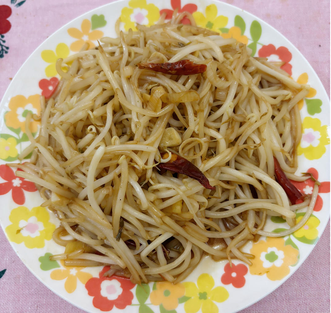 素炒豆芽（东北版）