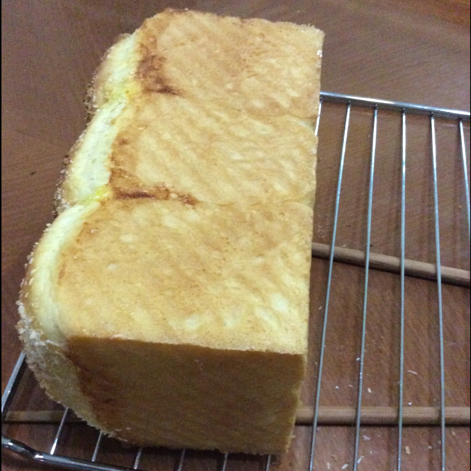 冷藏中种北海道吐司（面包机和烤箱配合制作）