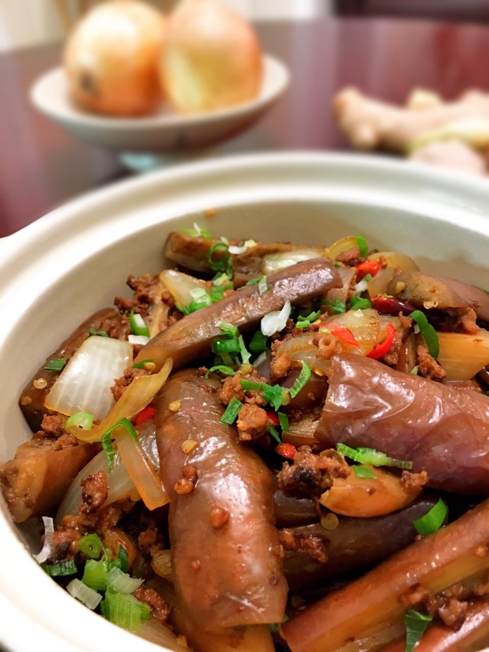 超级下饭菜～砂锅茄子煲