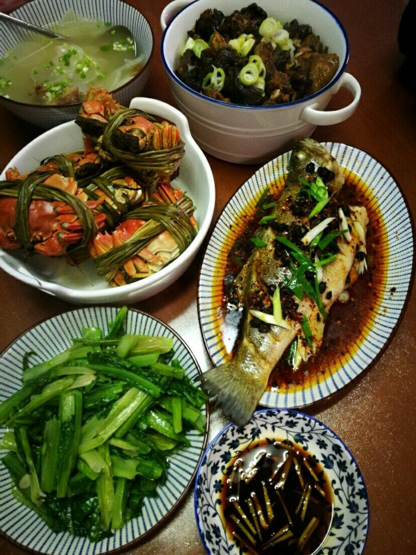 美食国画伪票友做的晚餐2018年11月30日