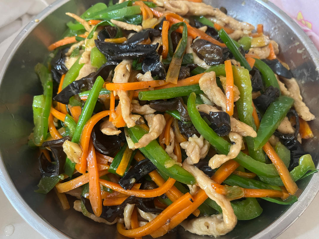 鱼香肉丝（下饭家常菜）