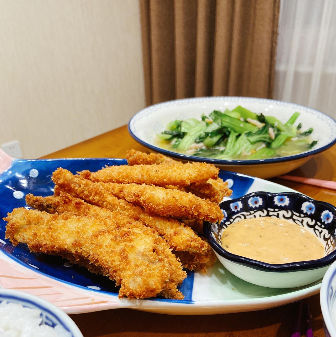 肉质紧实鲜嫩的炸鲷鱼柳
