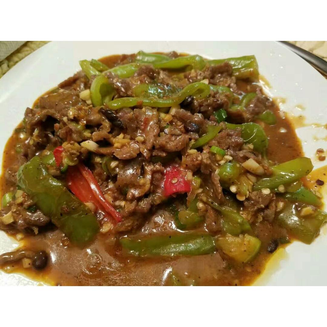 青椒牛柳