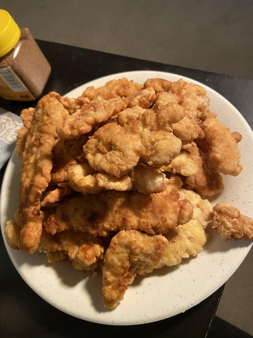 鸡胸肉神仙吃法🔥好吃到爆炸的椒盐小酥肉条