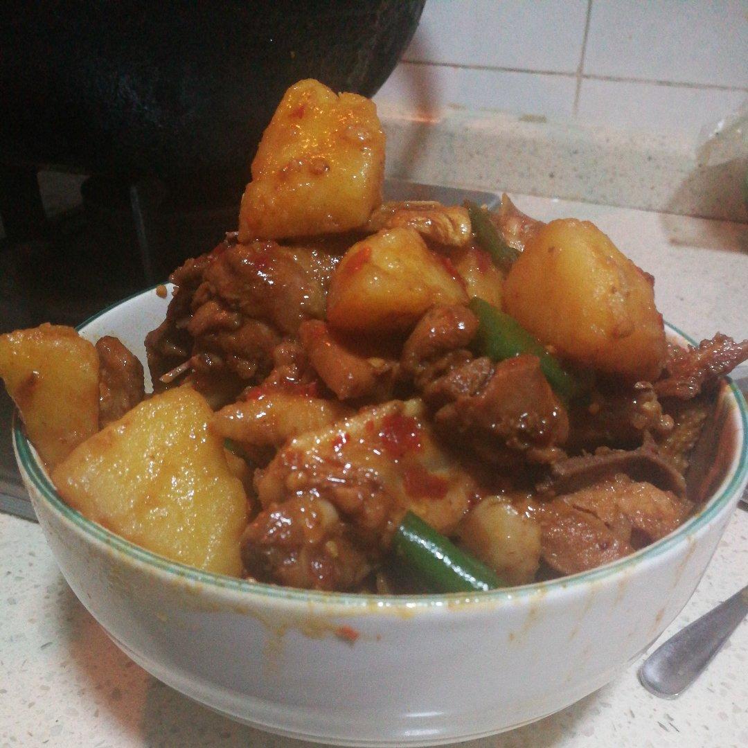 土豆烧鸡（非常下饭哦~）