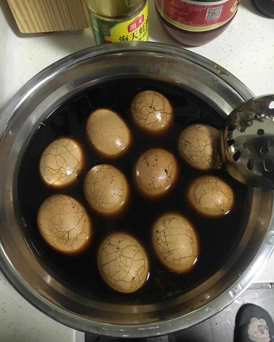 做饭太难了做的五香茶叶蛋
