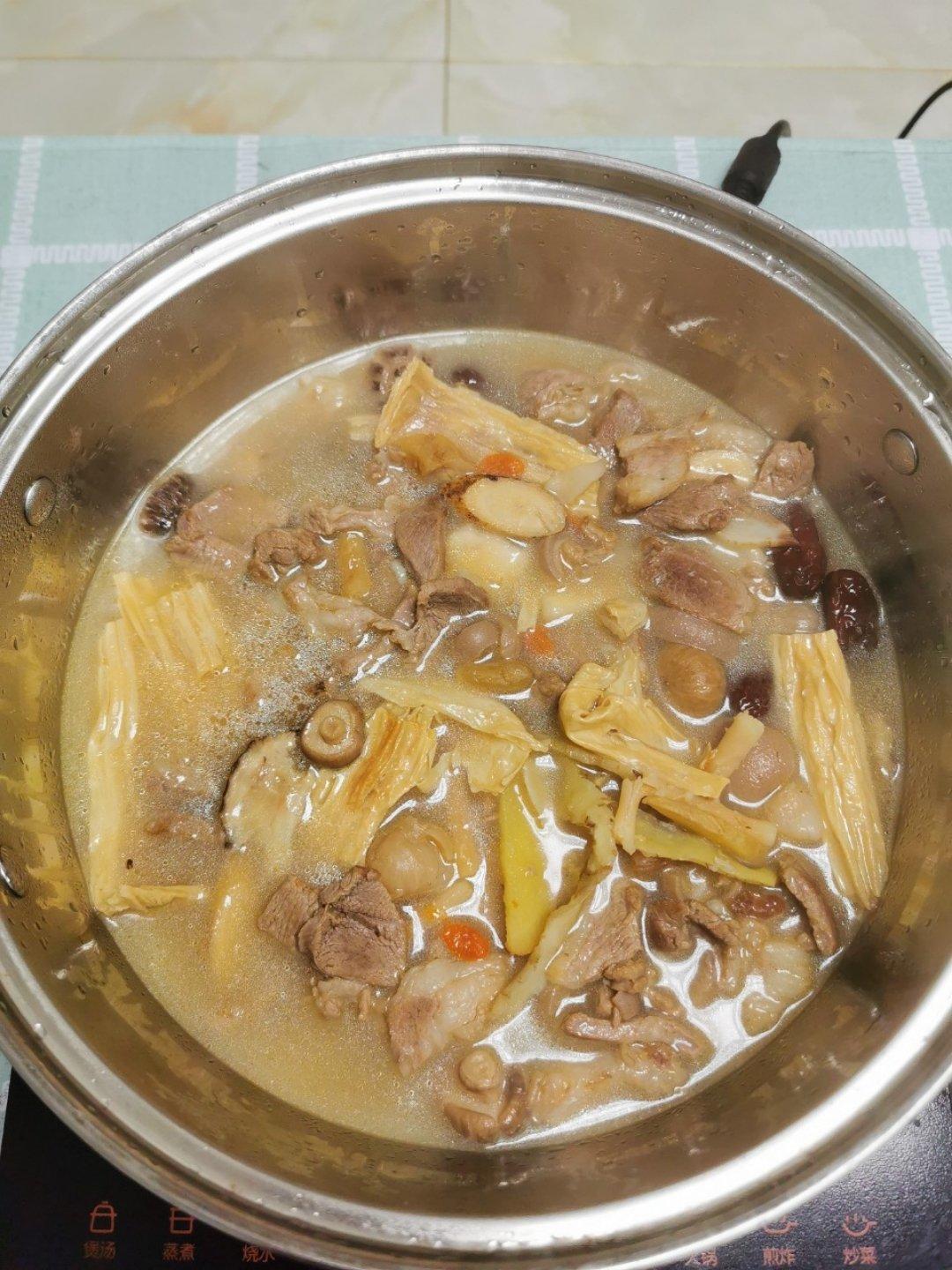 羊排羊肉煲火锅（白汤）