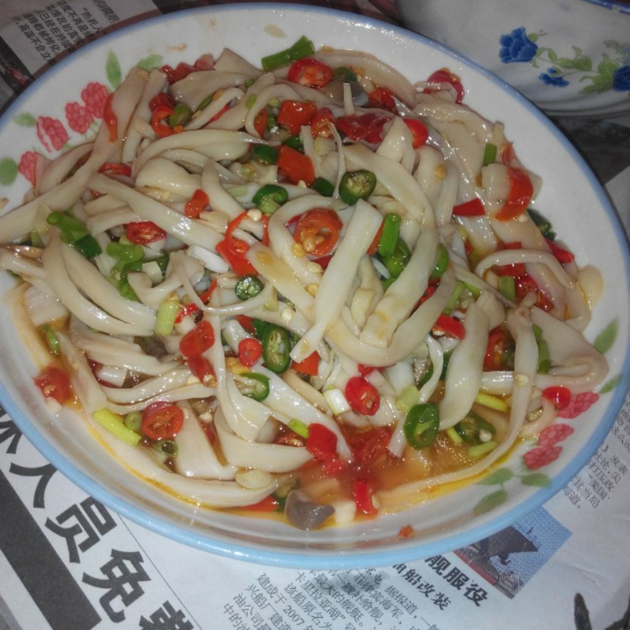 手撕杏鲍菇