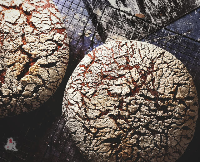 宛若夏花灿放-法式100%黑麦面包的做法