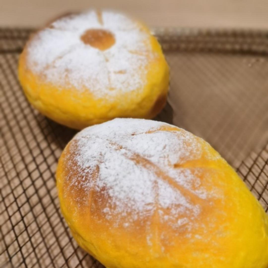 南瓜乳酪软欧｜秋天的味道🍁