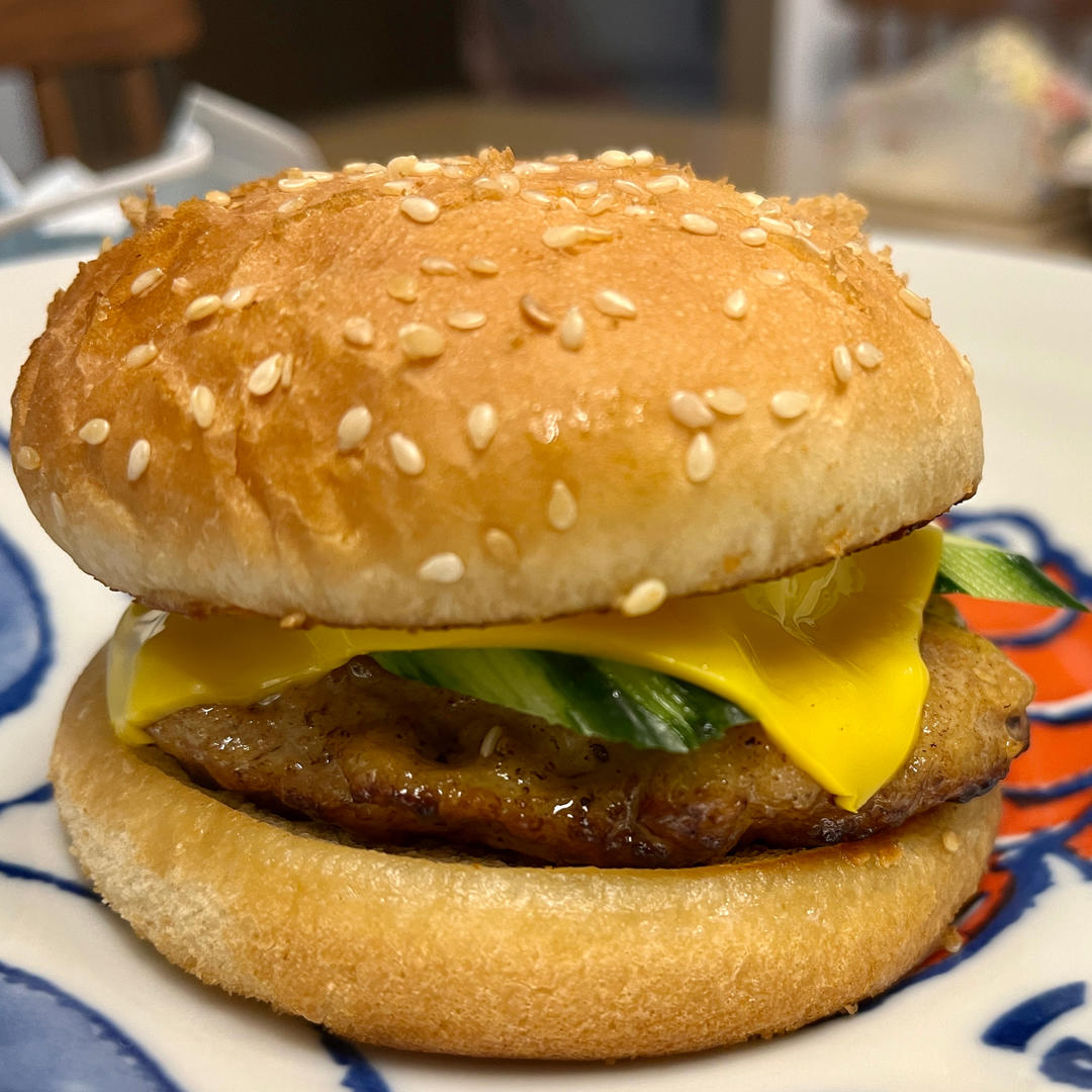 汉堡猪肉饼