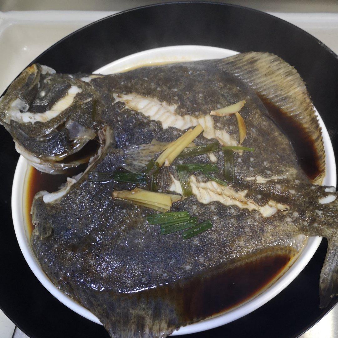 清蒸多宝鱼（黄鱼、鲈鱼、桂鱼……）