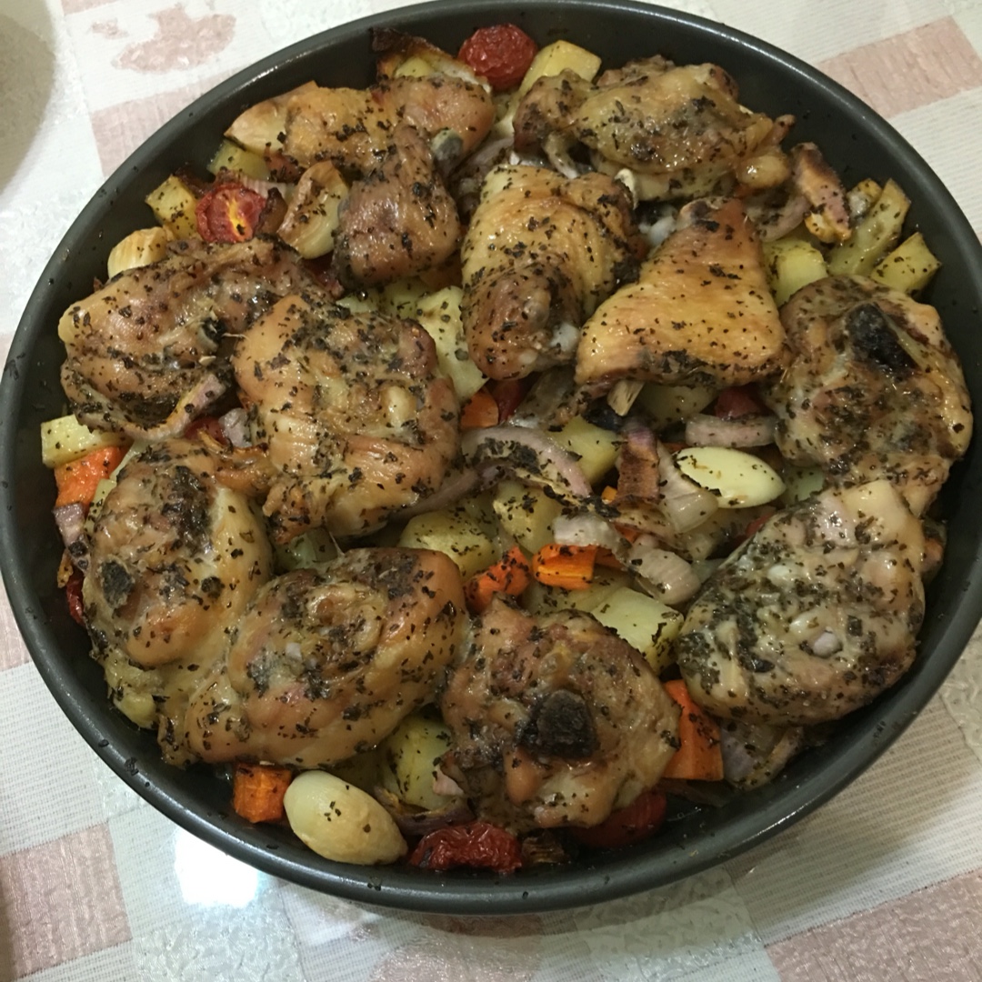 【法式烤鸡腿】