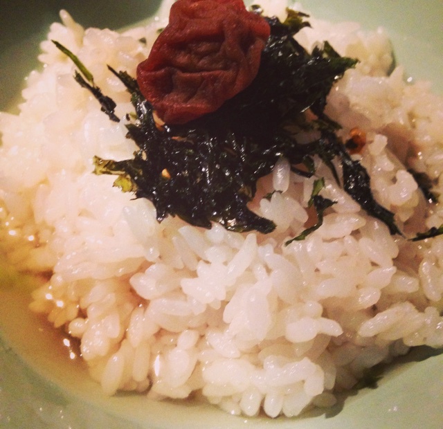 梅子茶泡饭