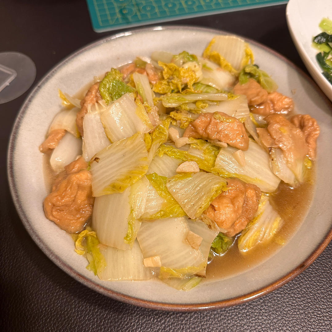 面筋烧白菜