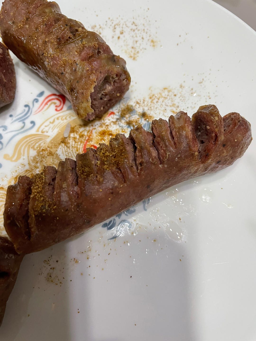 空气炸锅烤肠，肉肠/火腿肠/热狗--如果这算菜谱，应该没有更简单的菜谱了。如果有，请告诉我！