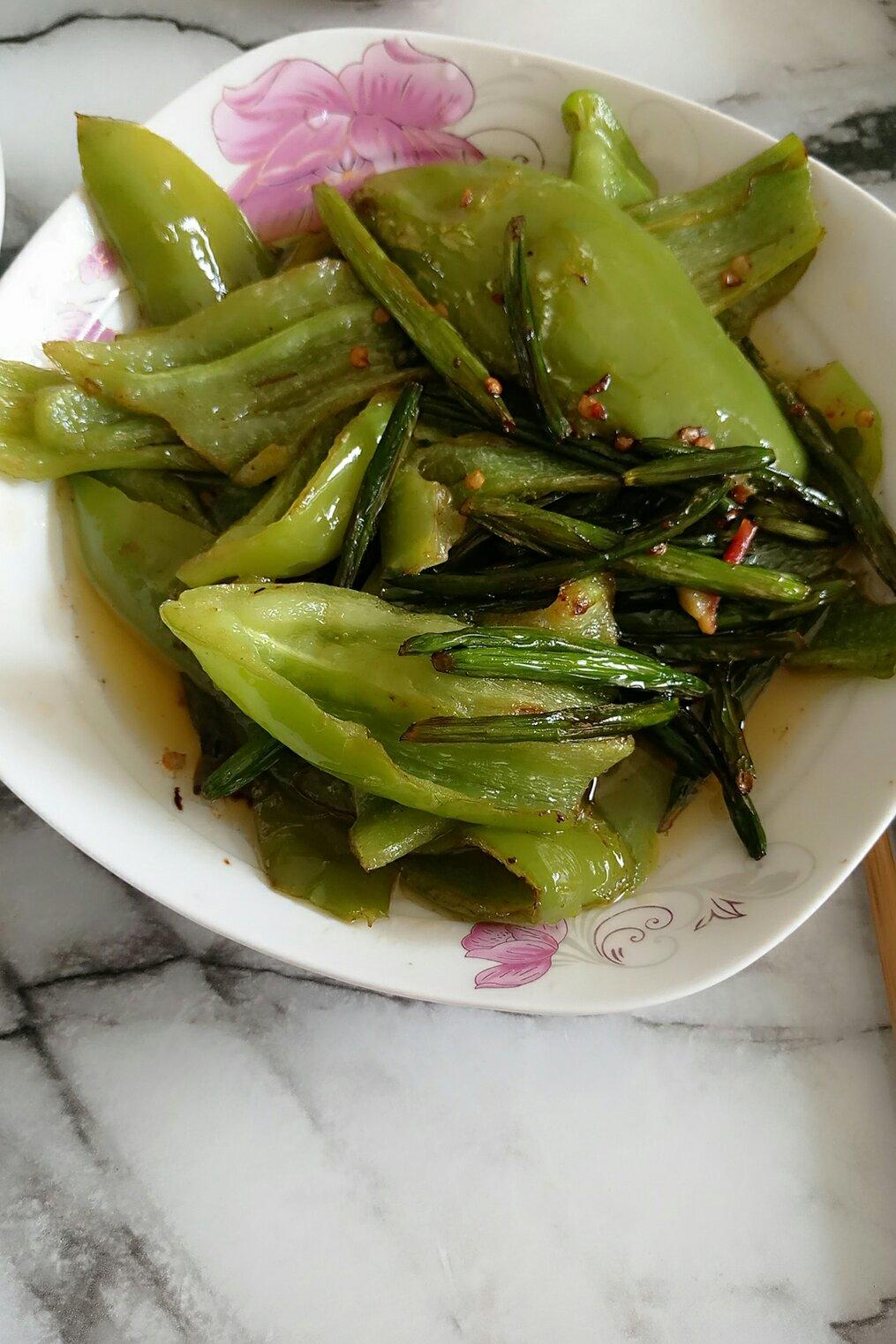 清炒辣椒丝