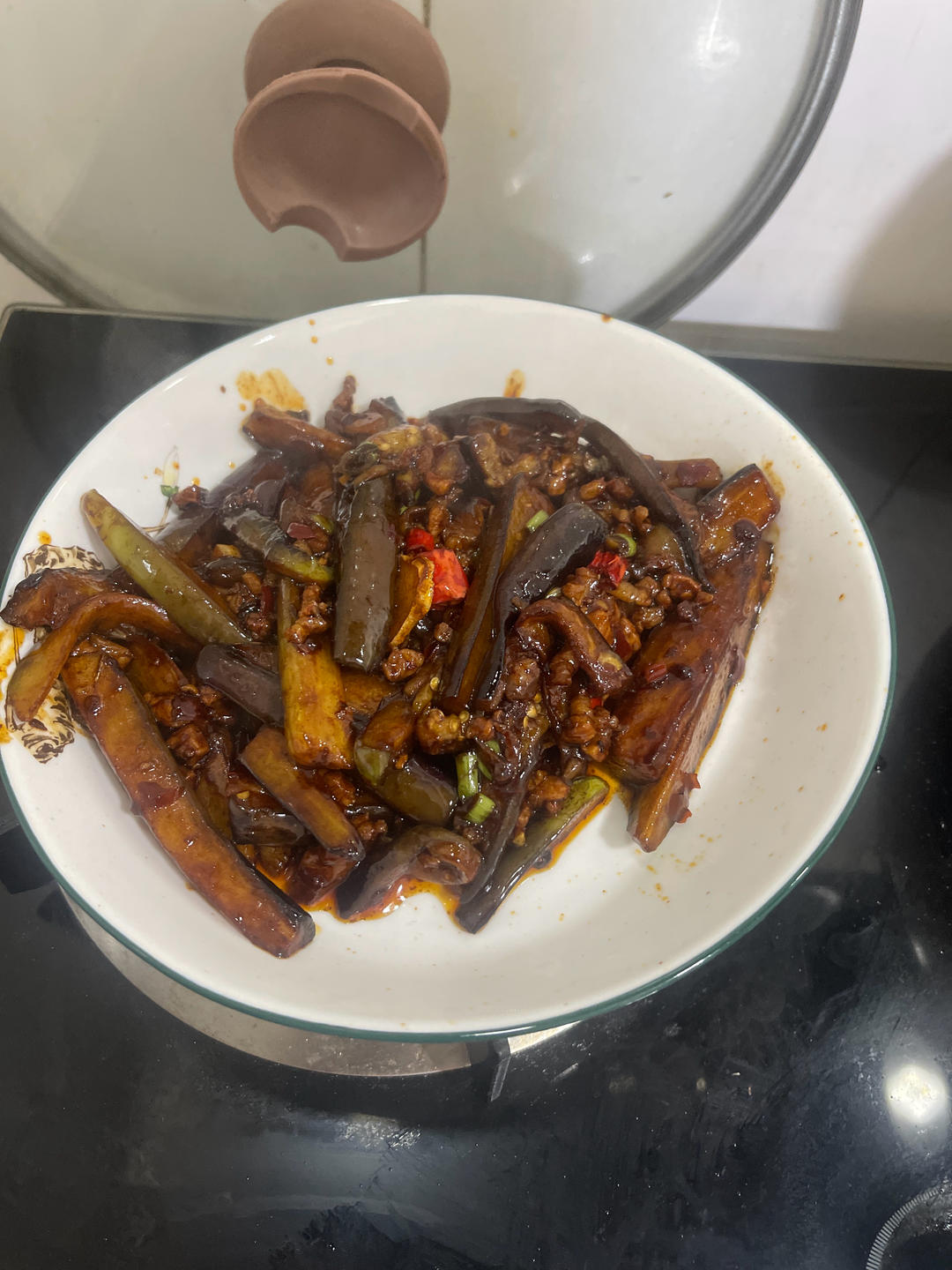 开胃下饭菜！巨简单的家常鱼香茄子煲