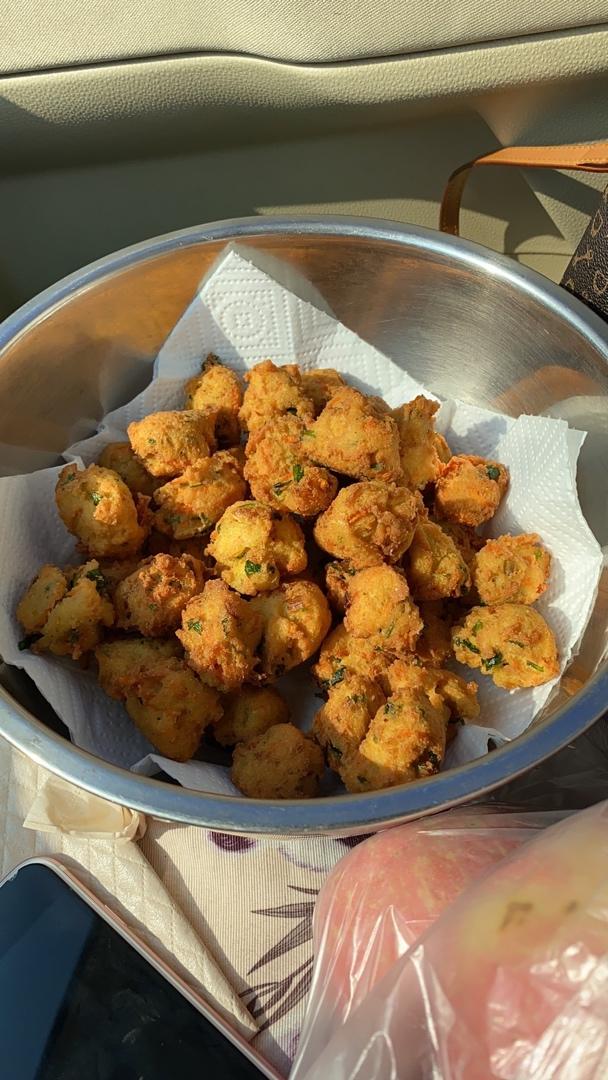 小安8787做的豆腐渣素丸子