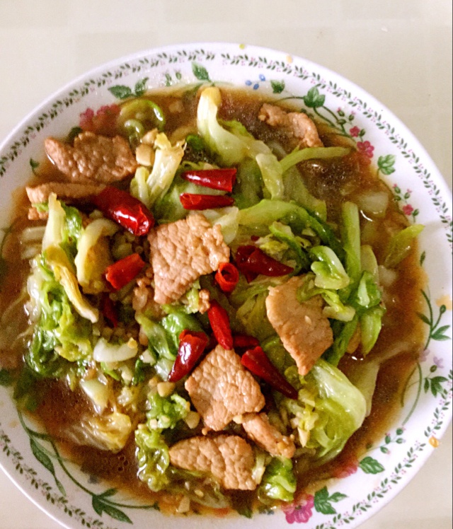 阿婆手撕包菜