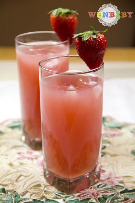草莓石榴汁的做法