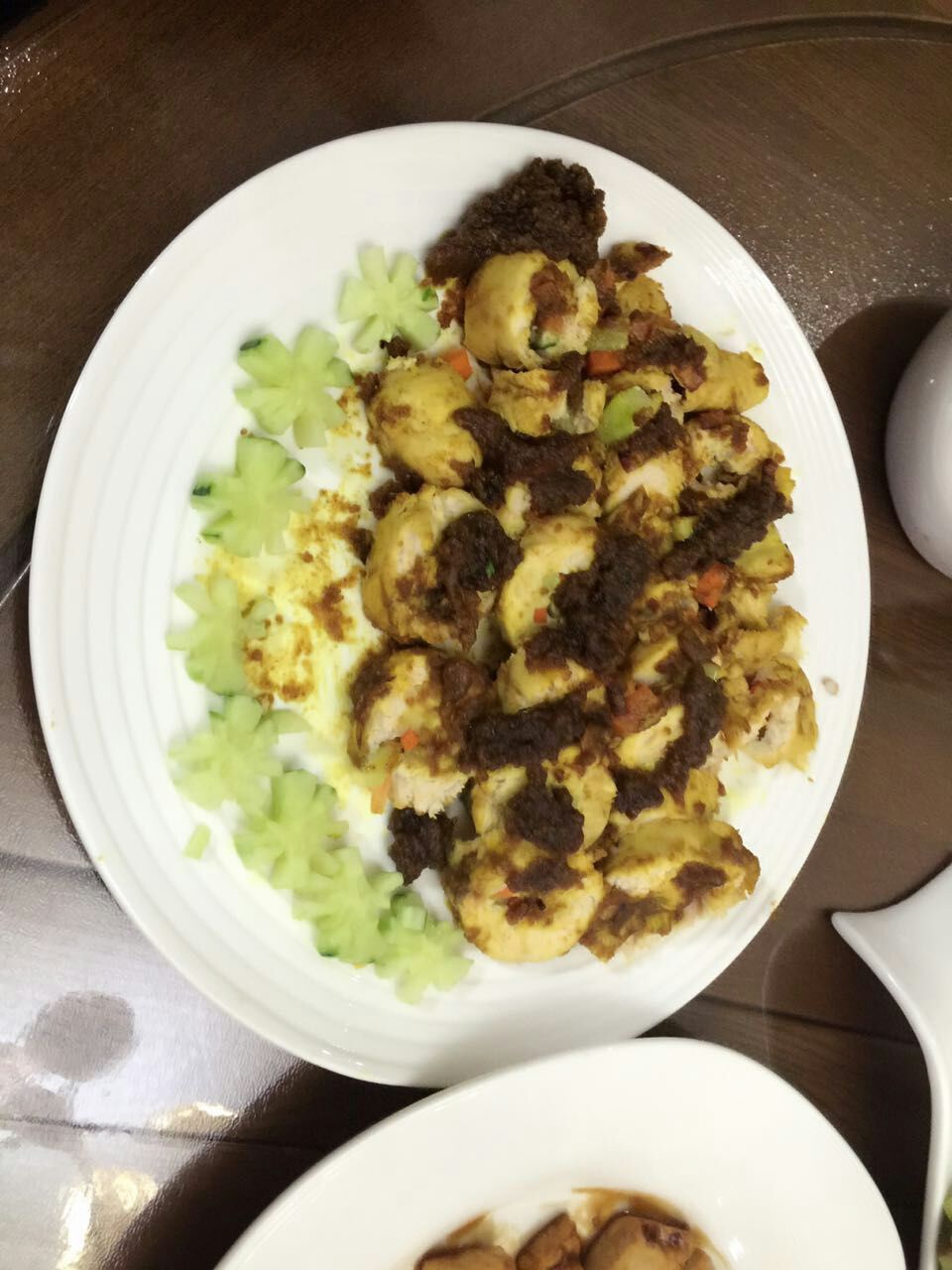 咖喱鸡腿卷