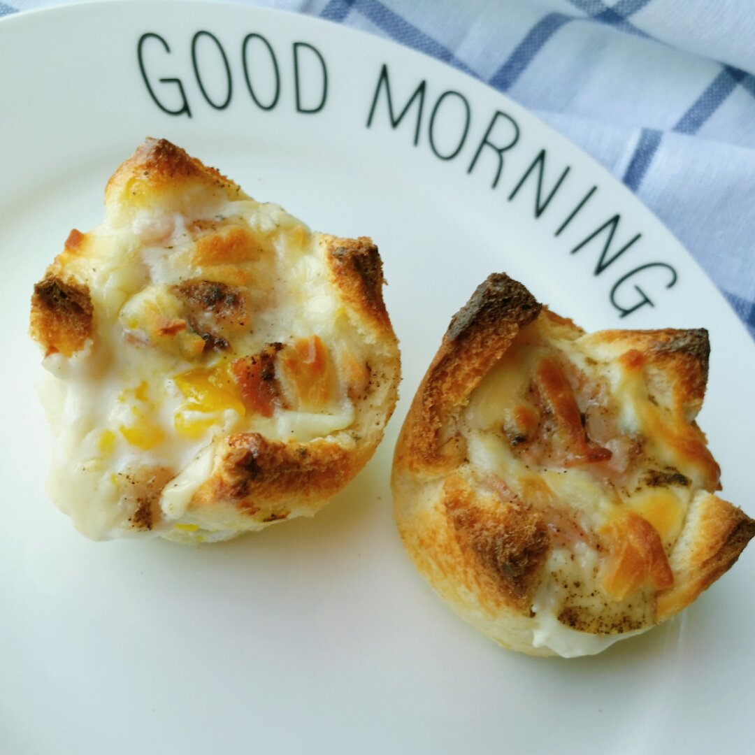 【Rachel khoo】热三明治马芬（Croque Madame Muffins）
