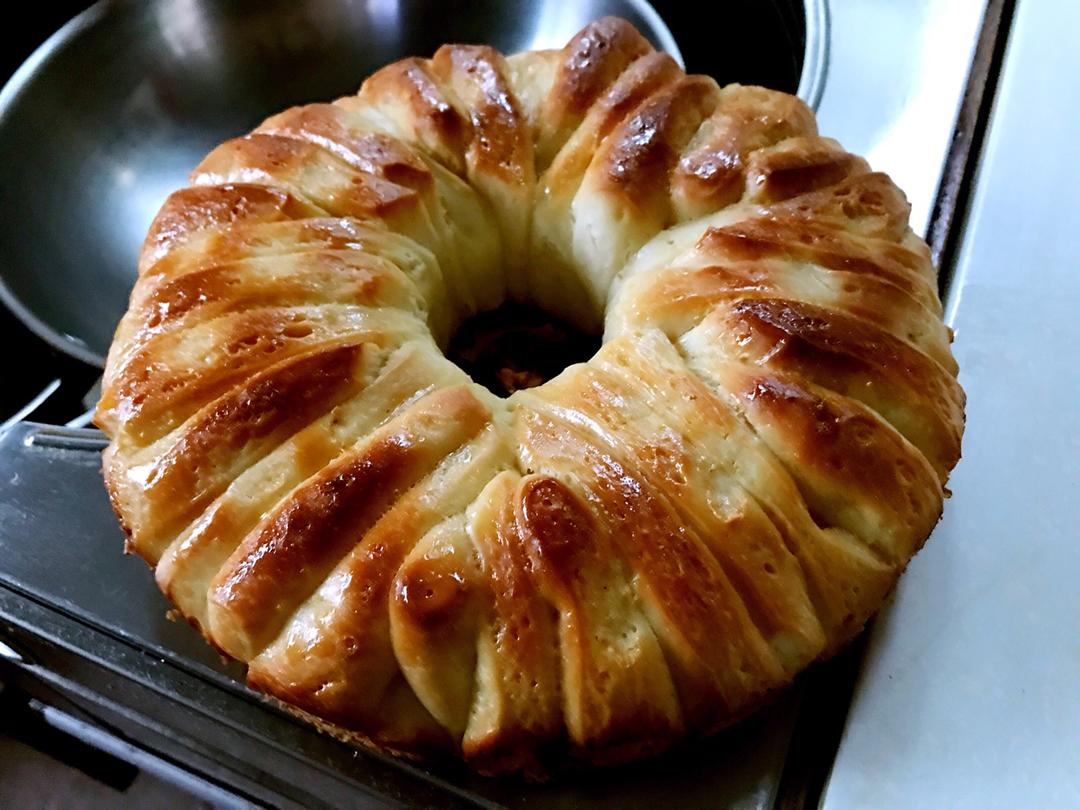 日式香浓炼乳面包