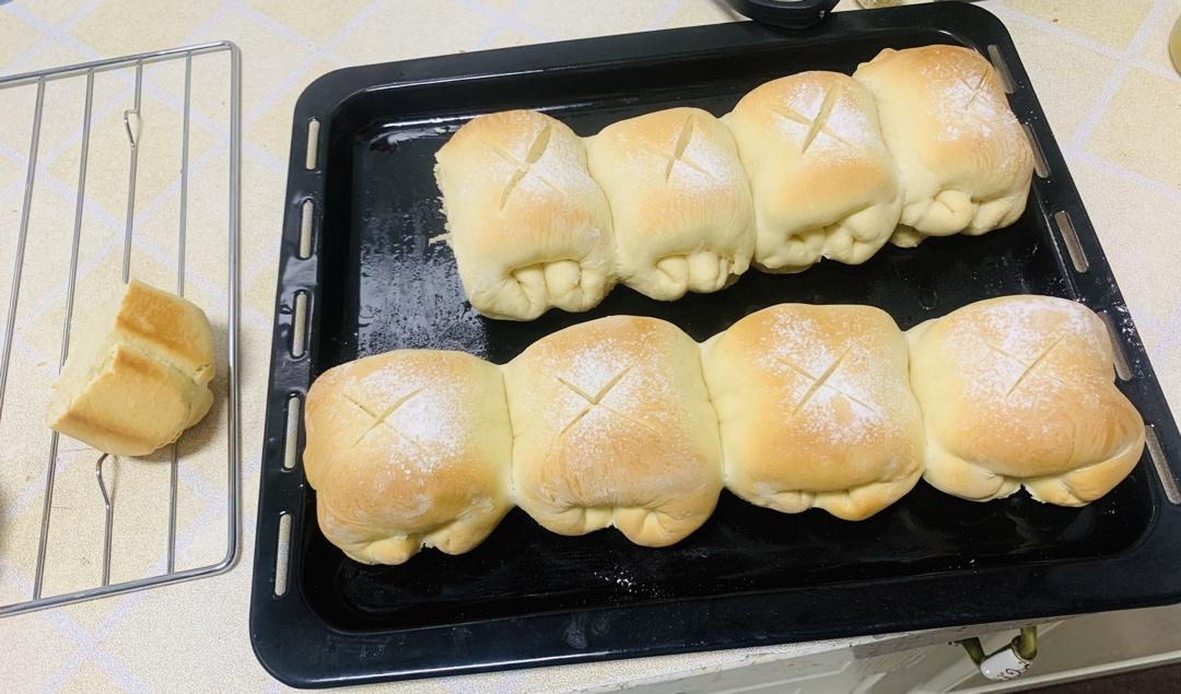 牛奶面包卷 北鼎烤箱食谱