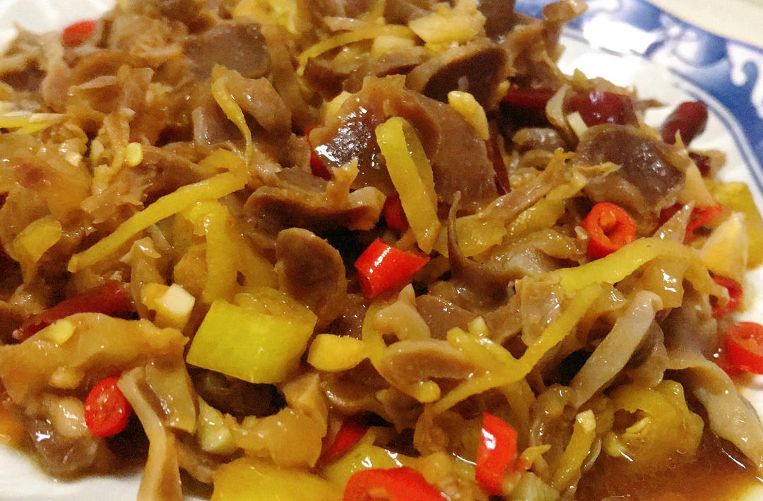 湖南口味香辣鸡胗