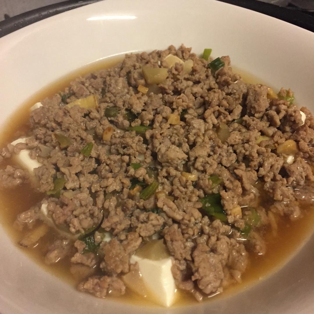 肉末蒸豆腐