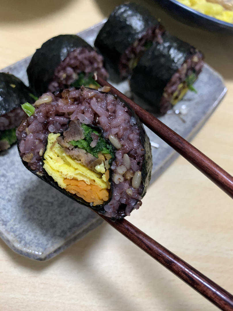 韩式紫菜包饭￨料超足
