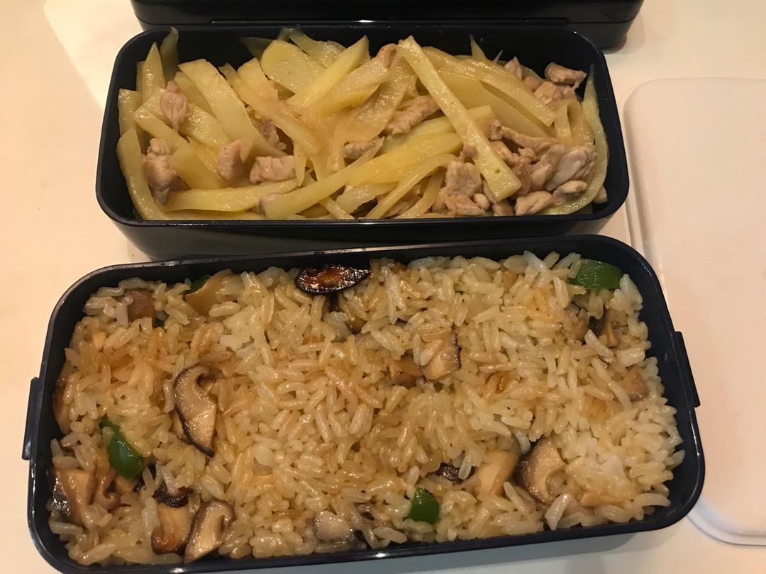 香菇油饭