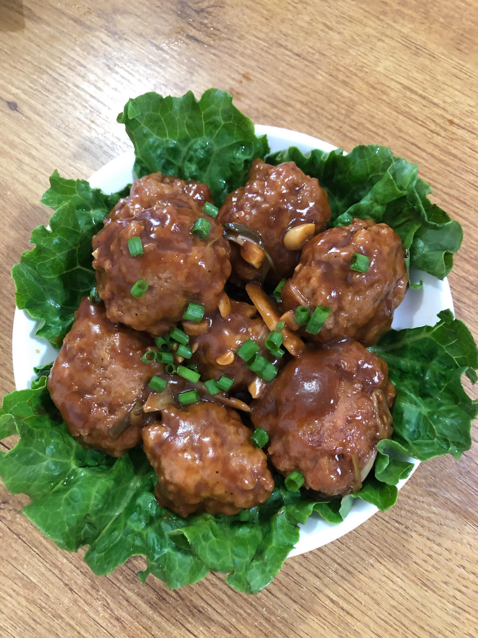 红烧狮子头(四喜丸子)家庭版，简单美味