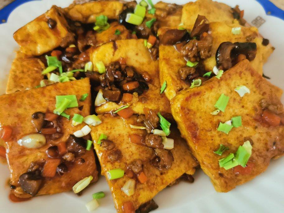 蚝油嫩豆腐