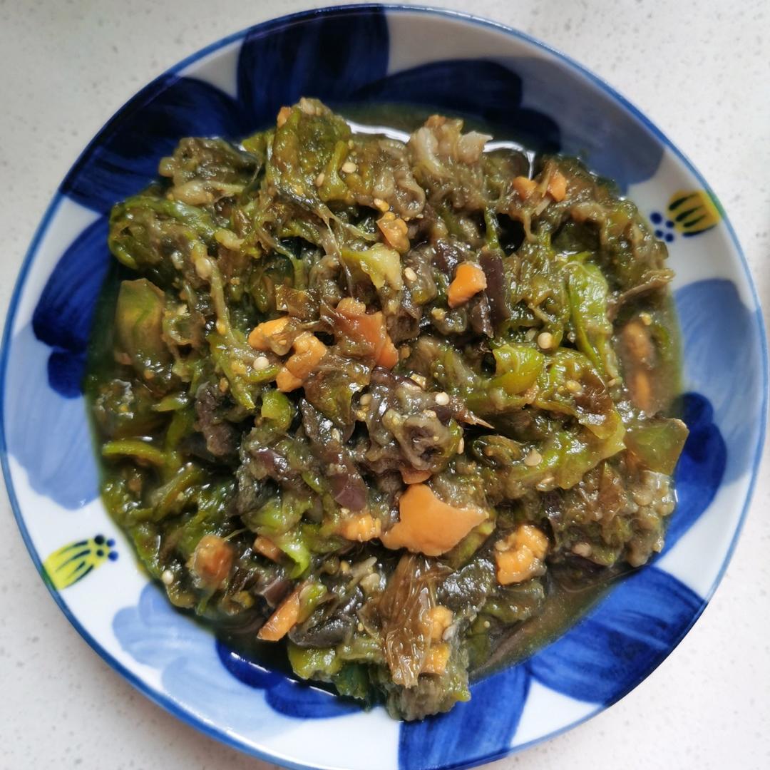 超下饭擂茄子辣椒松花蛋