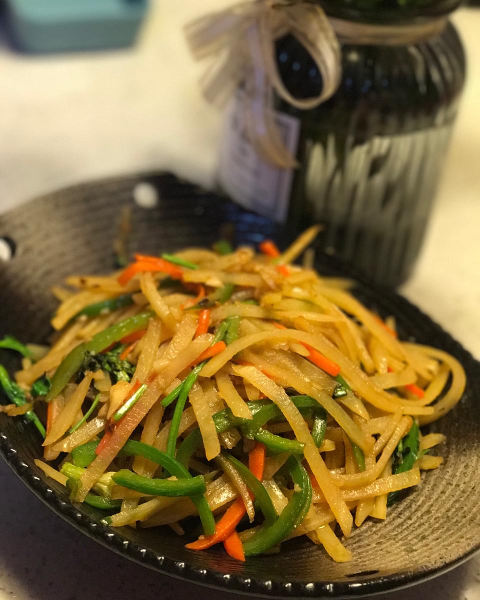 脆炒土豆丝