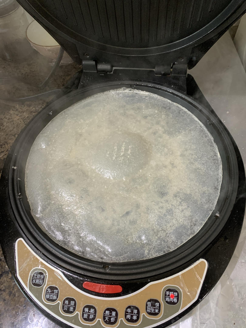 电饼铛做的凉皮