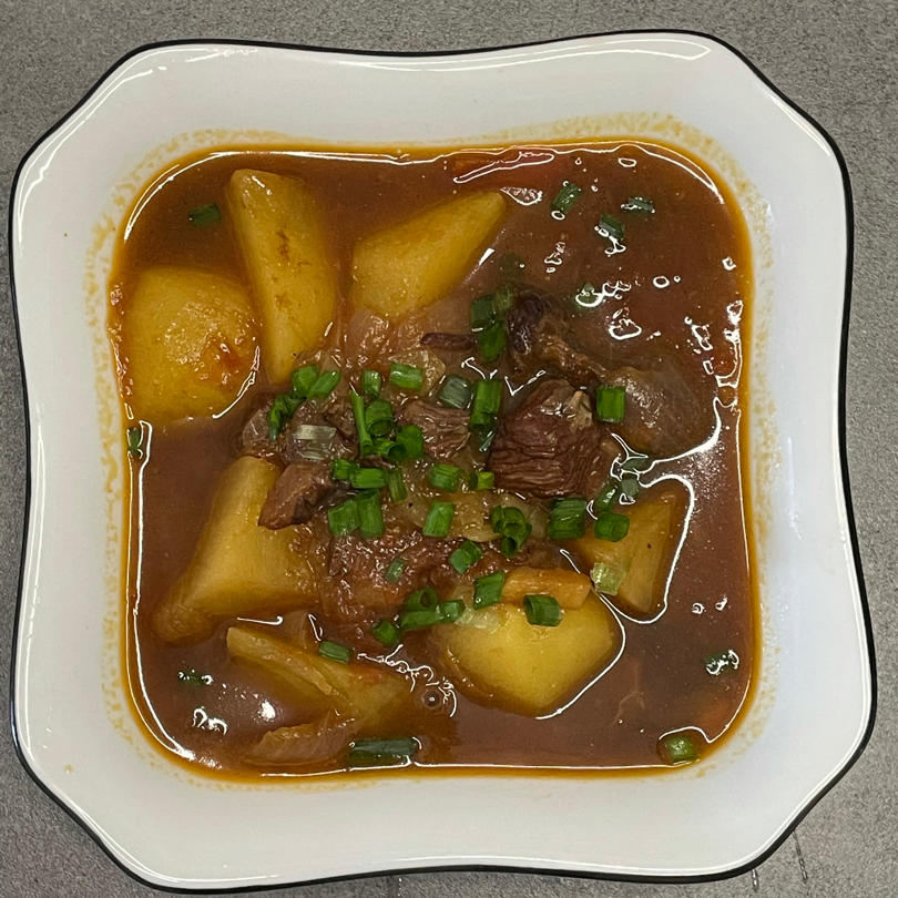 番茄土豆炖牛腩