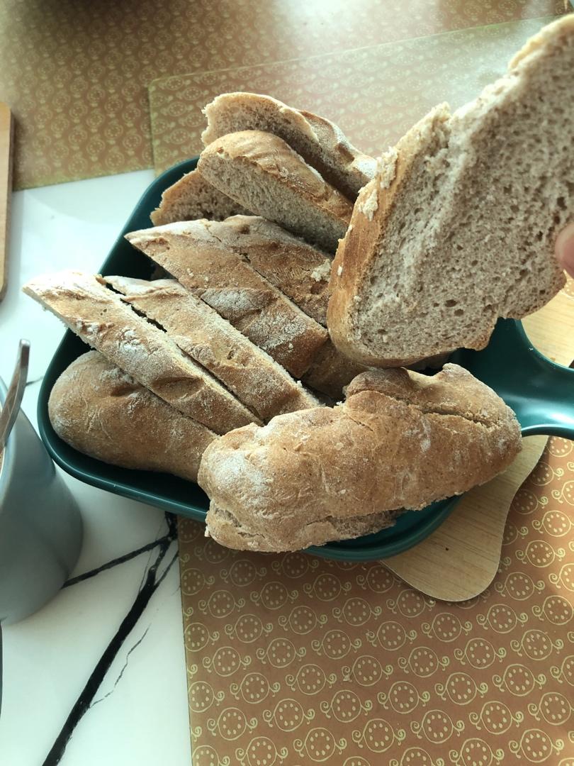 无油无糖全麦欧包